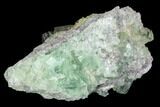 Green Fluorite Crystal Cluster - Mongolia #100741-1
